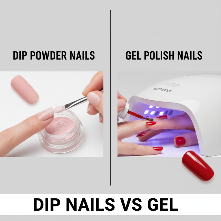 Dip Nails vs Gel