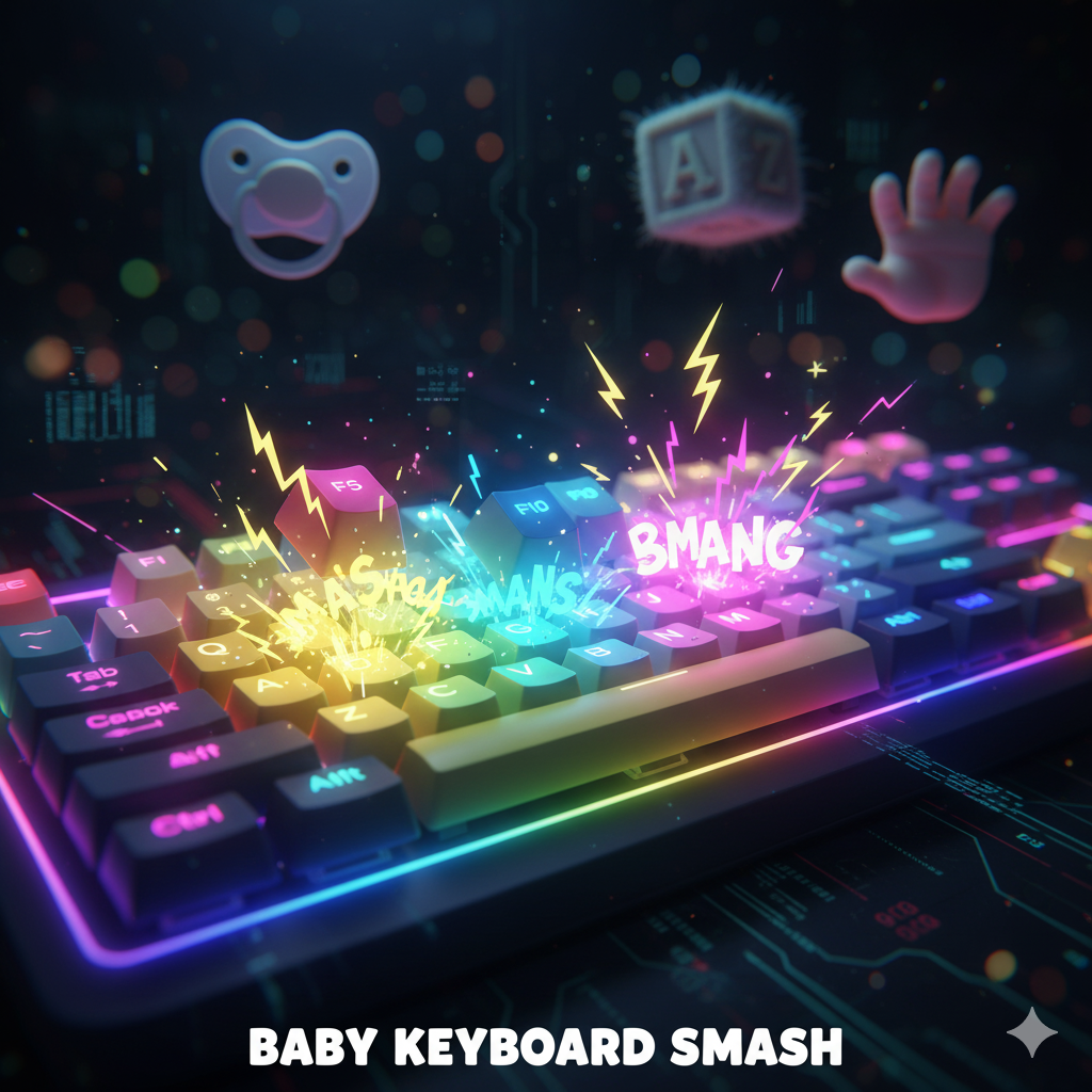 baby keyboard smash