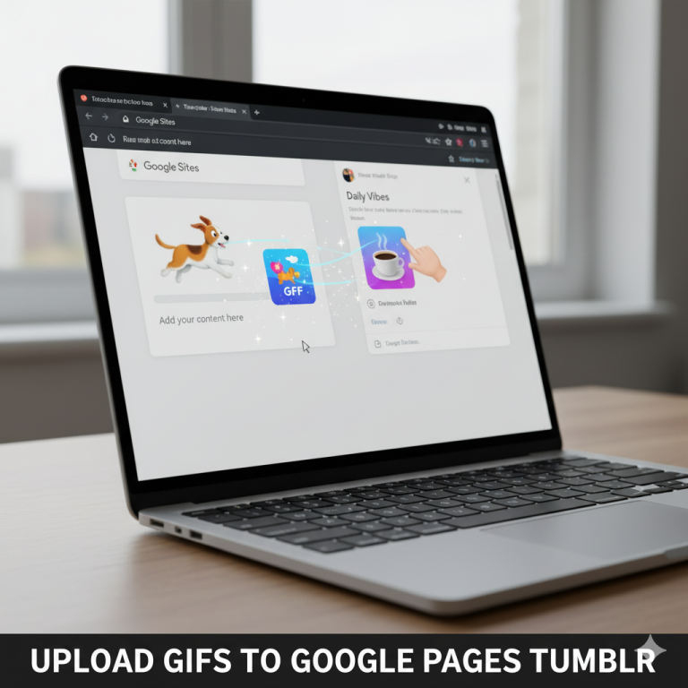 upload gifs to google pages tumblr