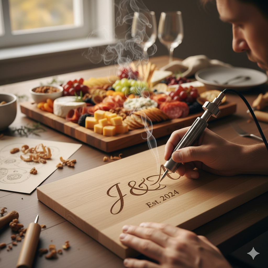 personalized charcuterie board