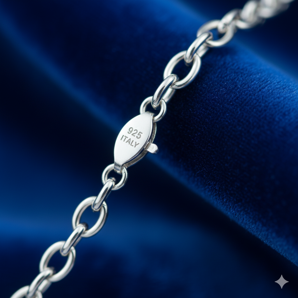 925 italy silver chain