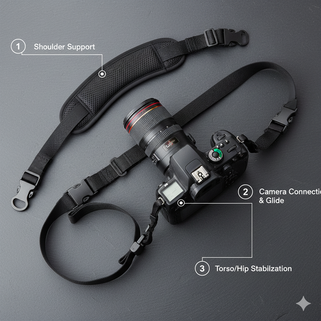 3 point slinger for camera