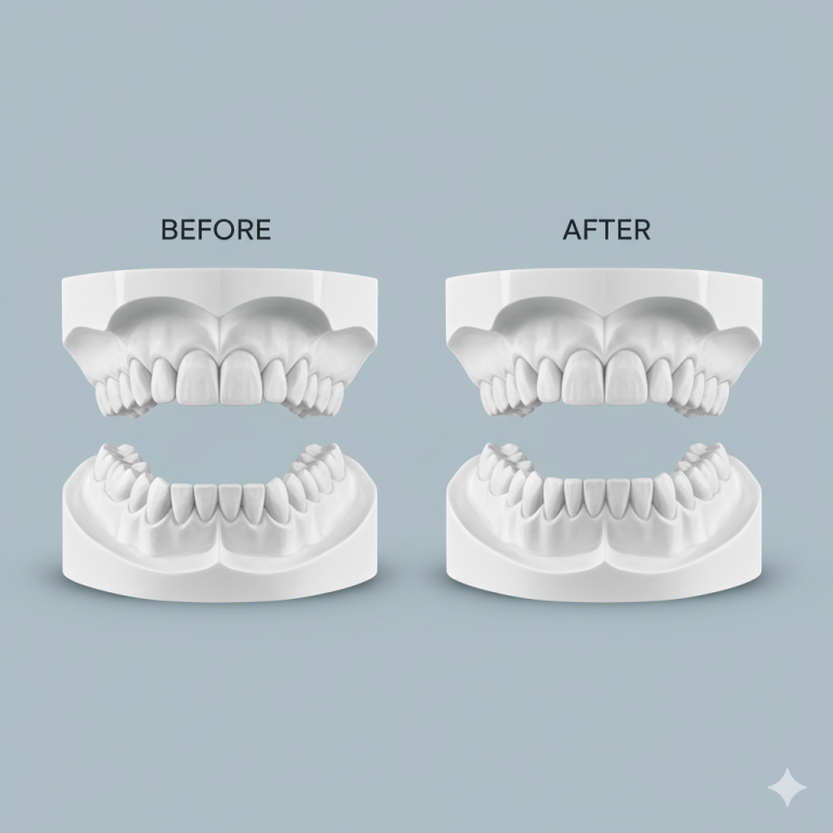 palate expander before and after