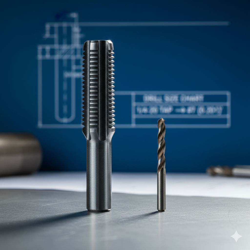 drill bit size for 1/4 20 tap
