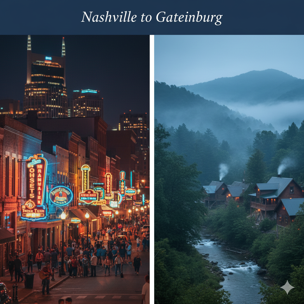 Nashville to Gatlinburg