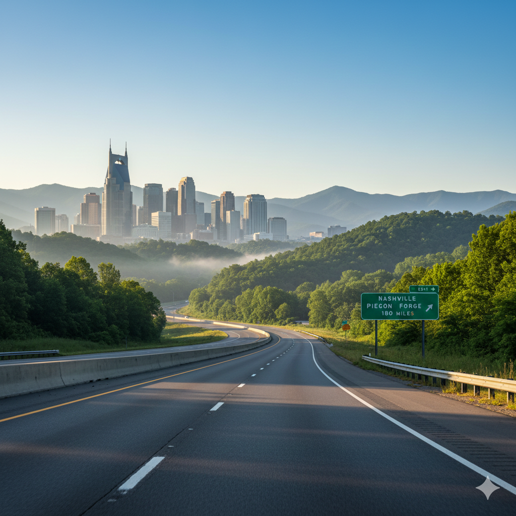 Nashville to Gatlinburg