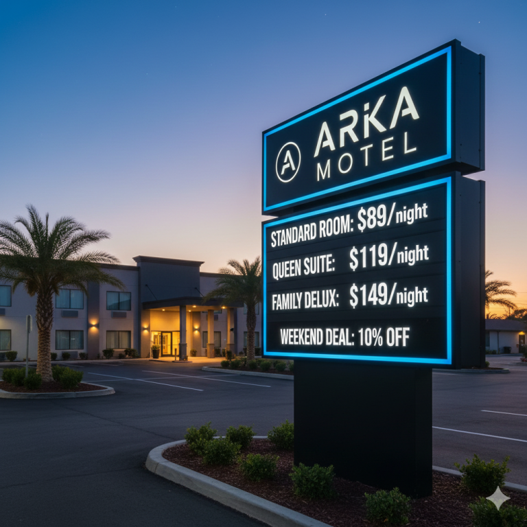 arka motel prices