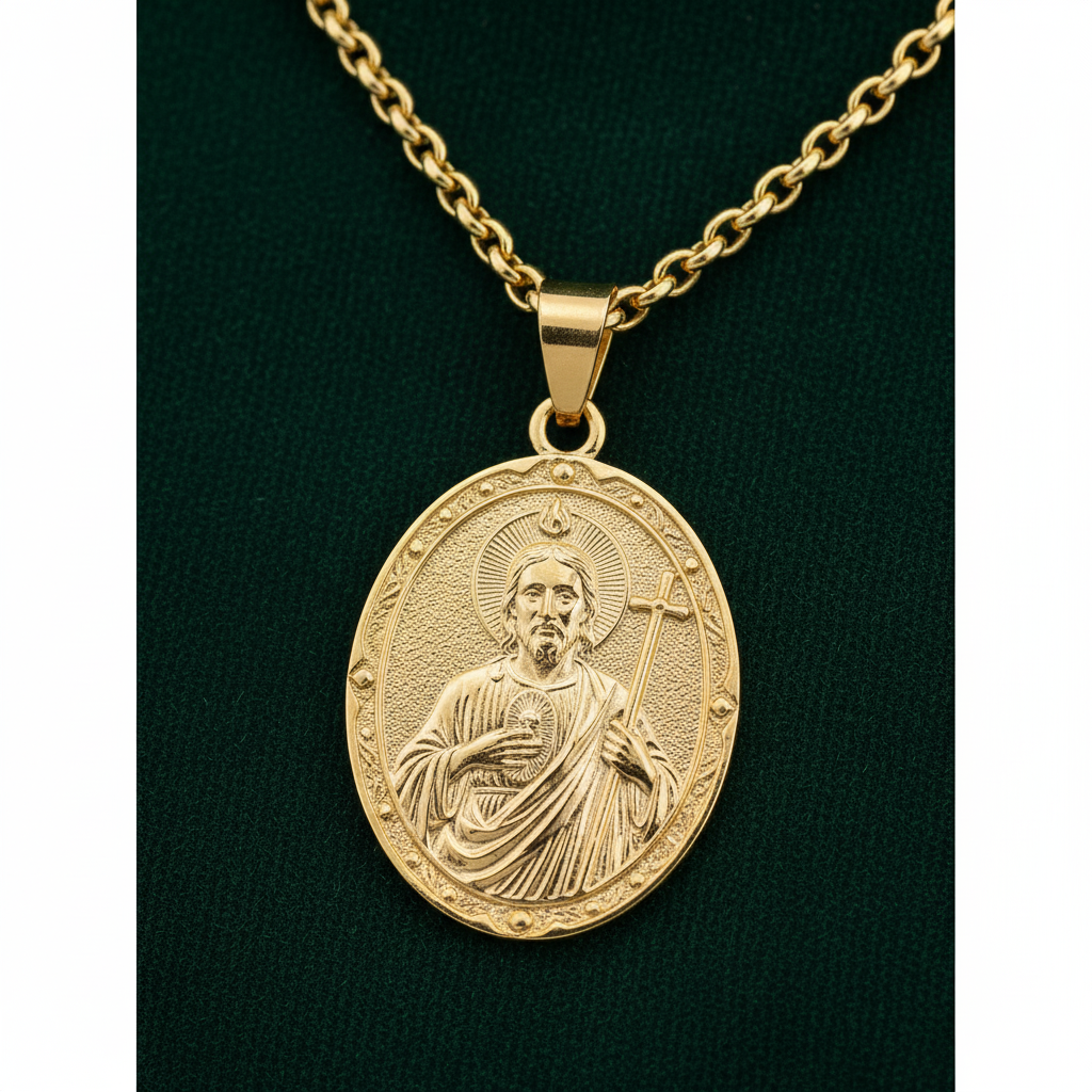 san judas necklace
