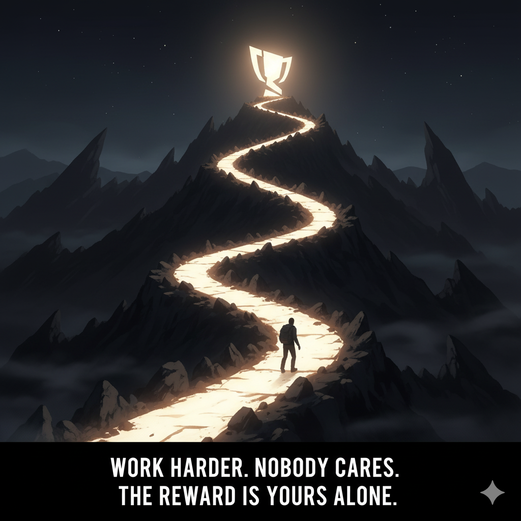 work harder nobody cares