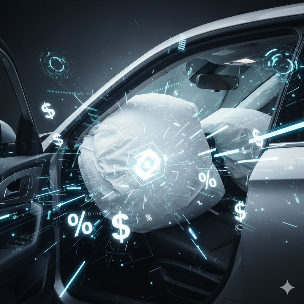 is a car totaled if the airbags deploy