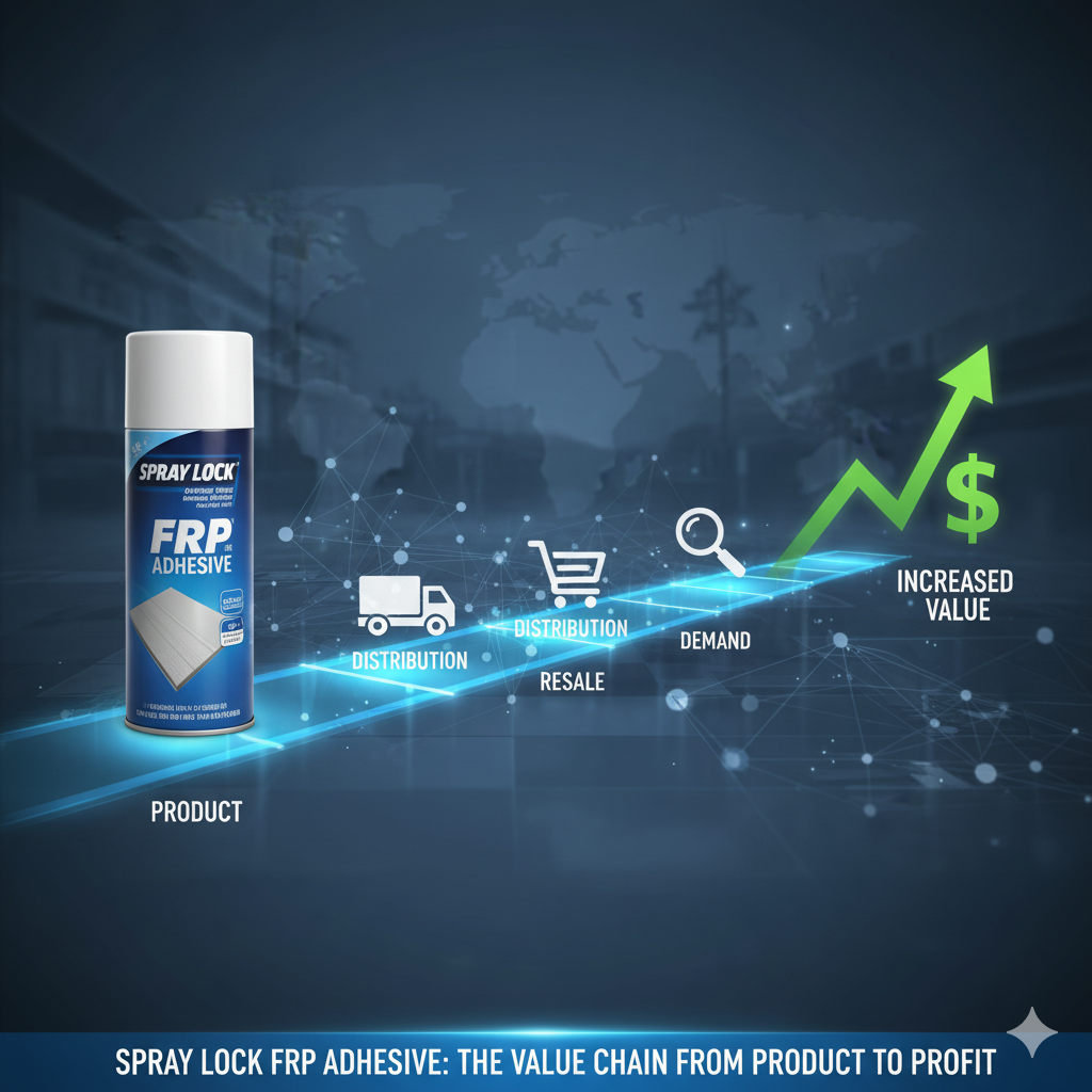 spray lock frp adhesive resell value