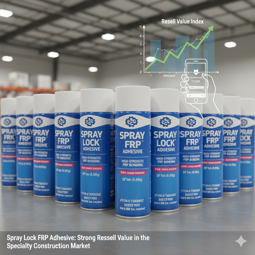 spray lock frp adhesive resell value