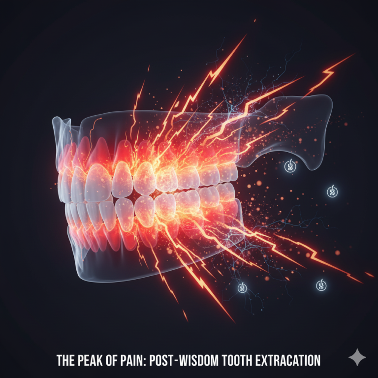 worst day of pain after wisdom tooth extraction